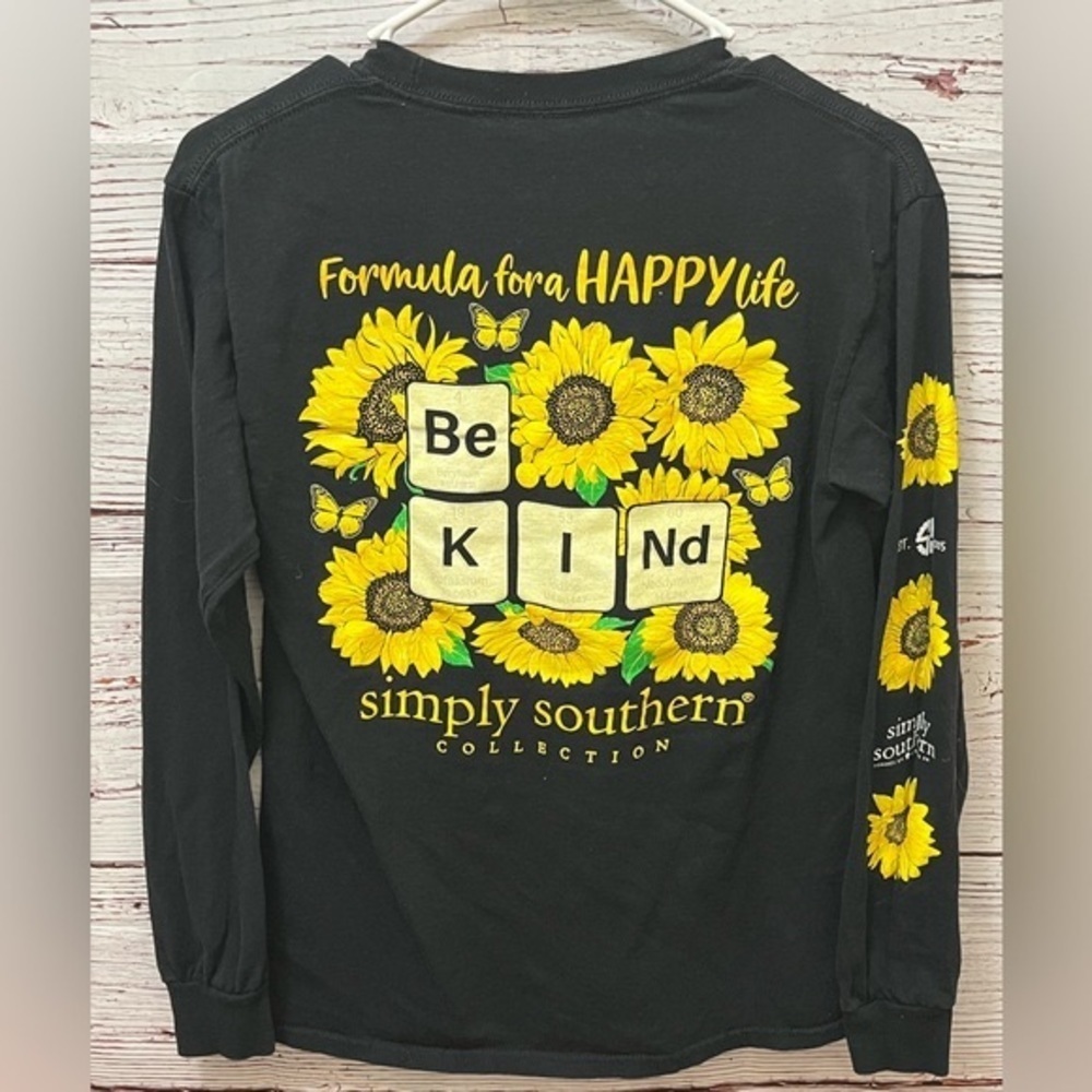 Simply Southern Long Sleeve Happy Life Tee